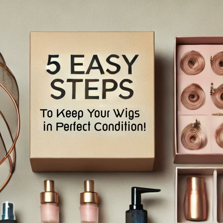 “5 Easy Steps to Keep Your Wigs in Perfect Condition”