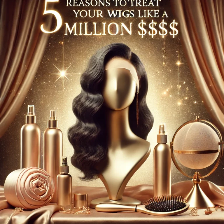 5 Reasons to Treat your Wigs like a Million $$$