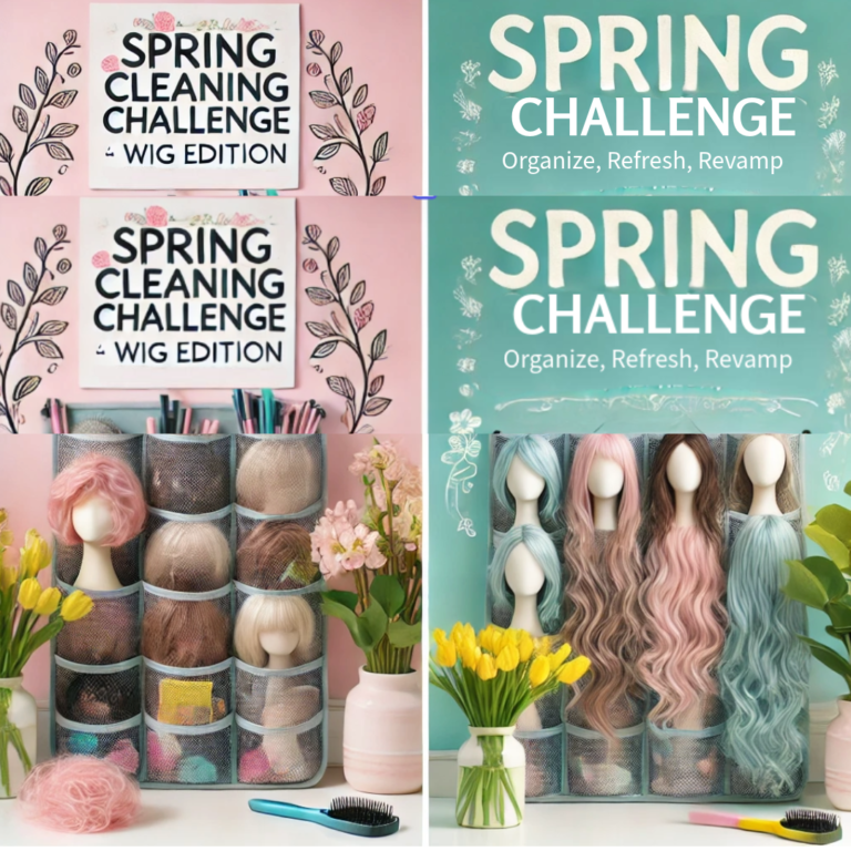 Spring Cleaning Challenge: Wig Edition